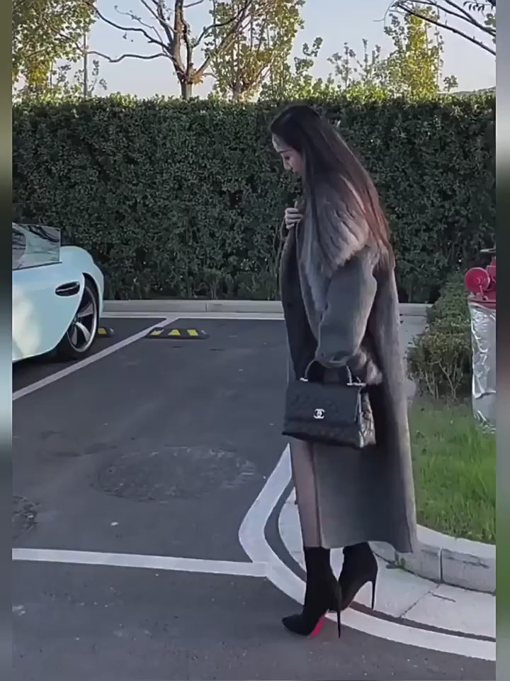 Winter Women's ankle boots Red Shiny Bottoms Knitted Socks Boots Autumn 2025 New Fashion Stretch Boots Sexy Women High Heels Fem